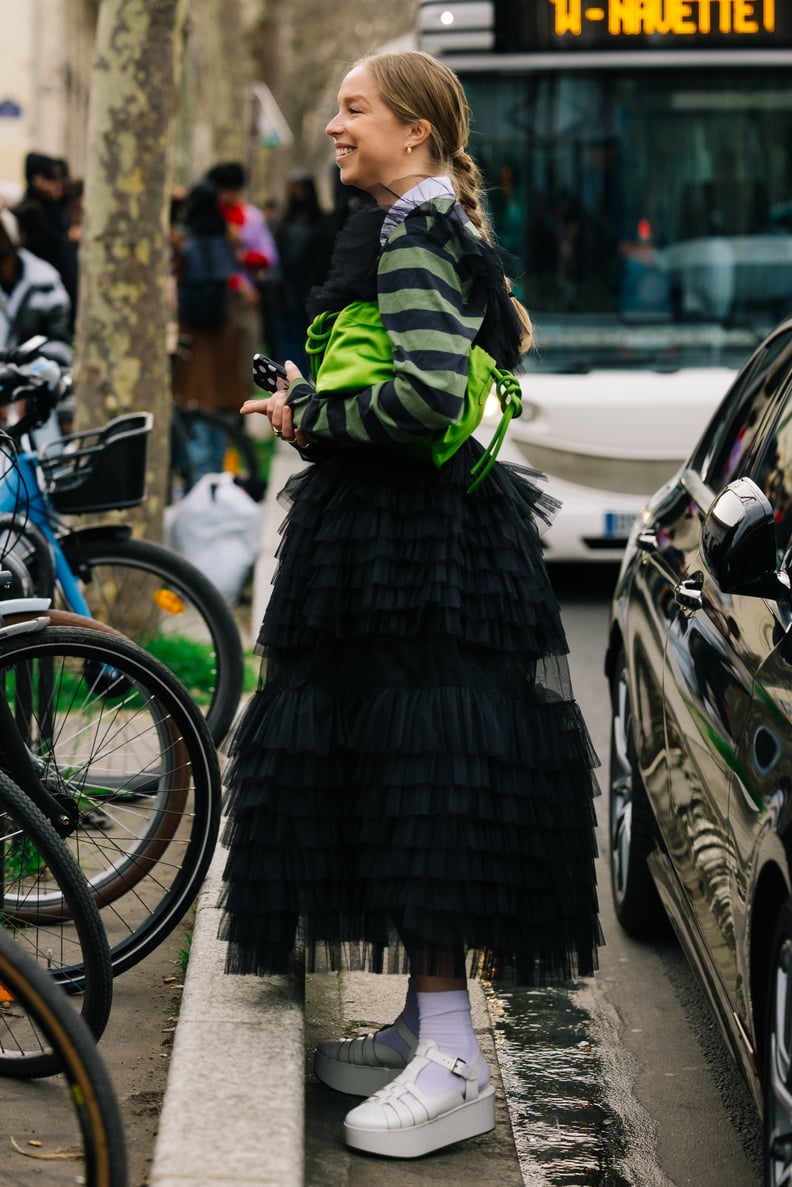 Paris Fashion Week Street Style Day 2