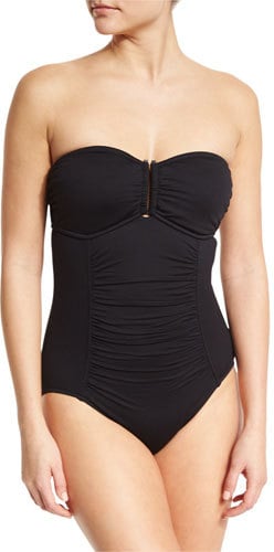 Seafolly Ruched-Panel Maillot One-Piece Swimsuit ($172)