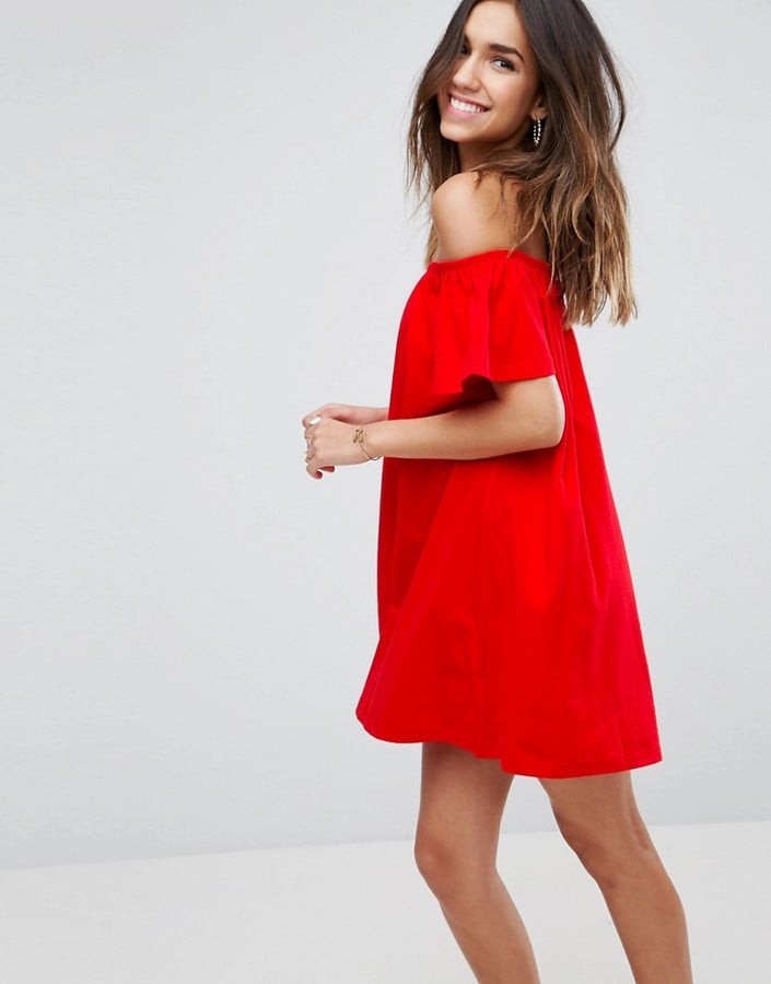 Asos Off Shoulder Minidress Best Summer Dresses From Asos
