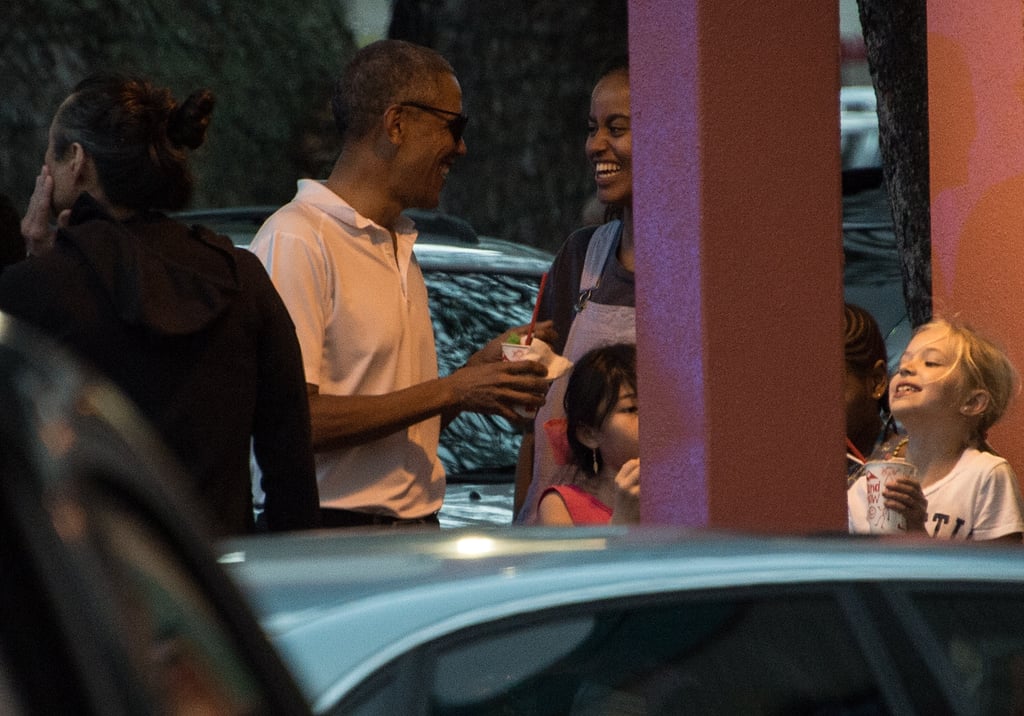 Barack Obama and Malia Obama Out in Hawaii December 2016