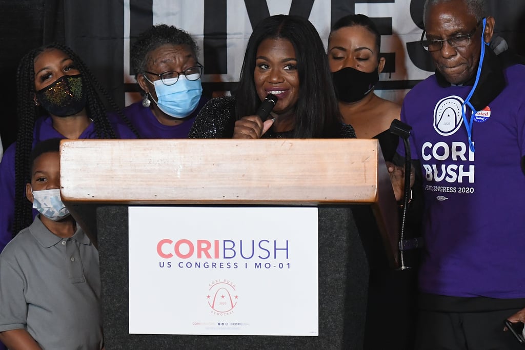 科里布什成为第一个黑人女性在国会代表密苏里州