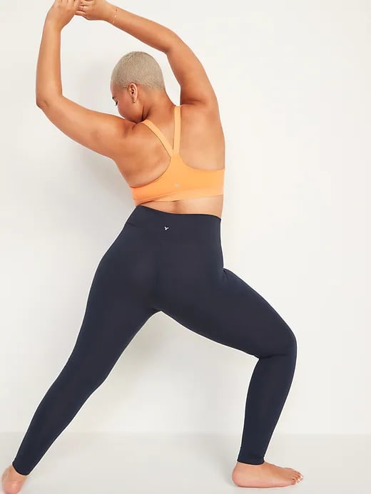 Old navy black workout leggings hot sale
