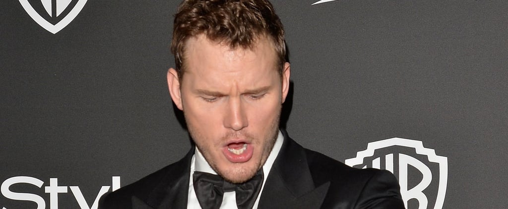 Chris Pratt Looking at His Watch on the Red Carpet | Picture