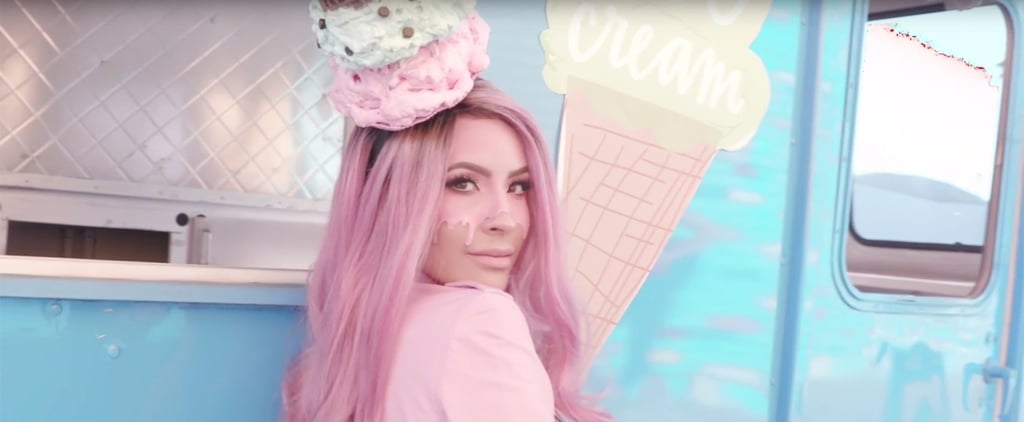 Desi Perkins's Ice Cream Girl Halloween Makeup Tutorial