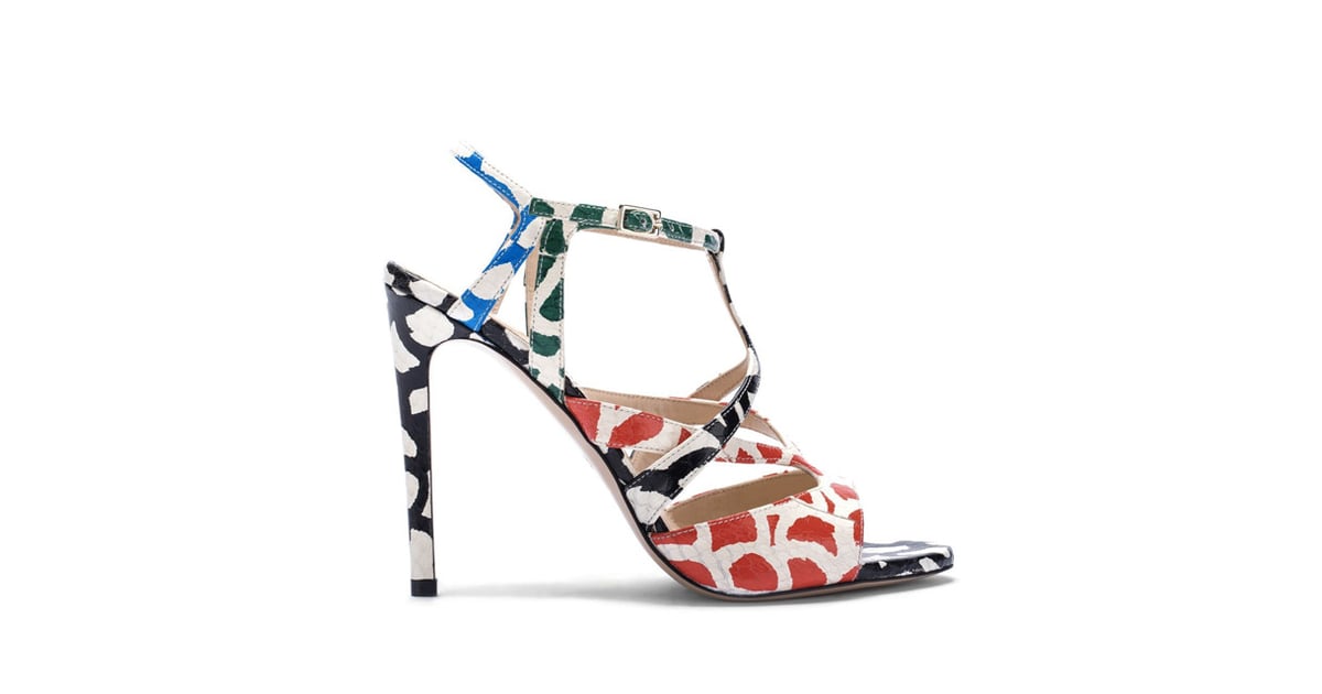 M.Gemi 'Delizia' Snakeskin and Graphic Sandals ($398) | Spring Shoe ...