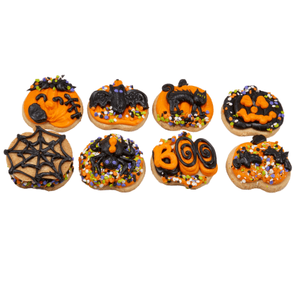 Sam's Club $7 Premade Halloween Pumpkin Cookie Kits