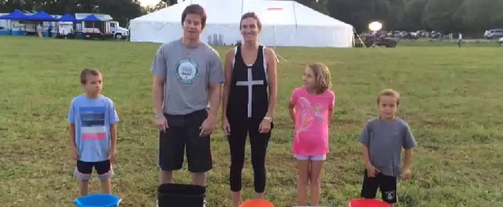 Mark Wahlberg and His Family Ice Bucket Challenge Video