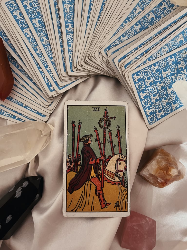 Libra (23 Sept.- 22 Oct.): Six of Wands