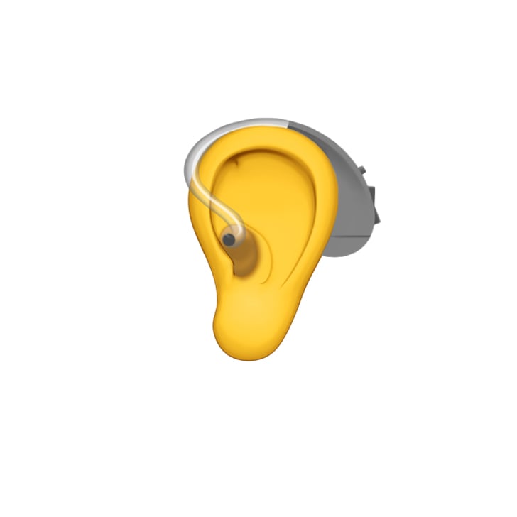 "Ear With Hearing Aid"