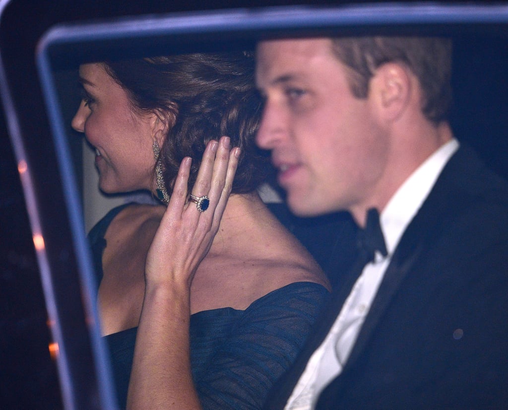 Kate Fixed Her Hair Before She Got Out of the Car