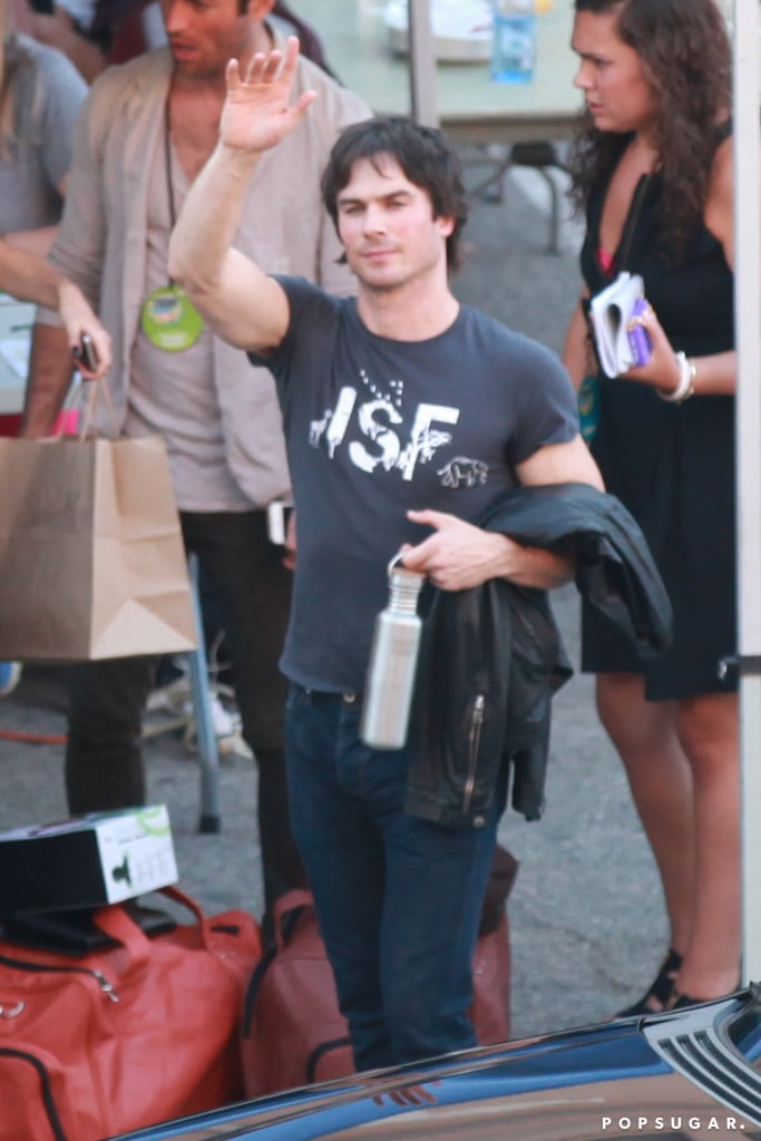 Ian Somerhalder and Nikki Reed at the Teen Choice Awards