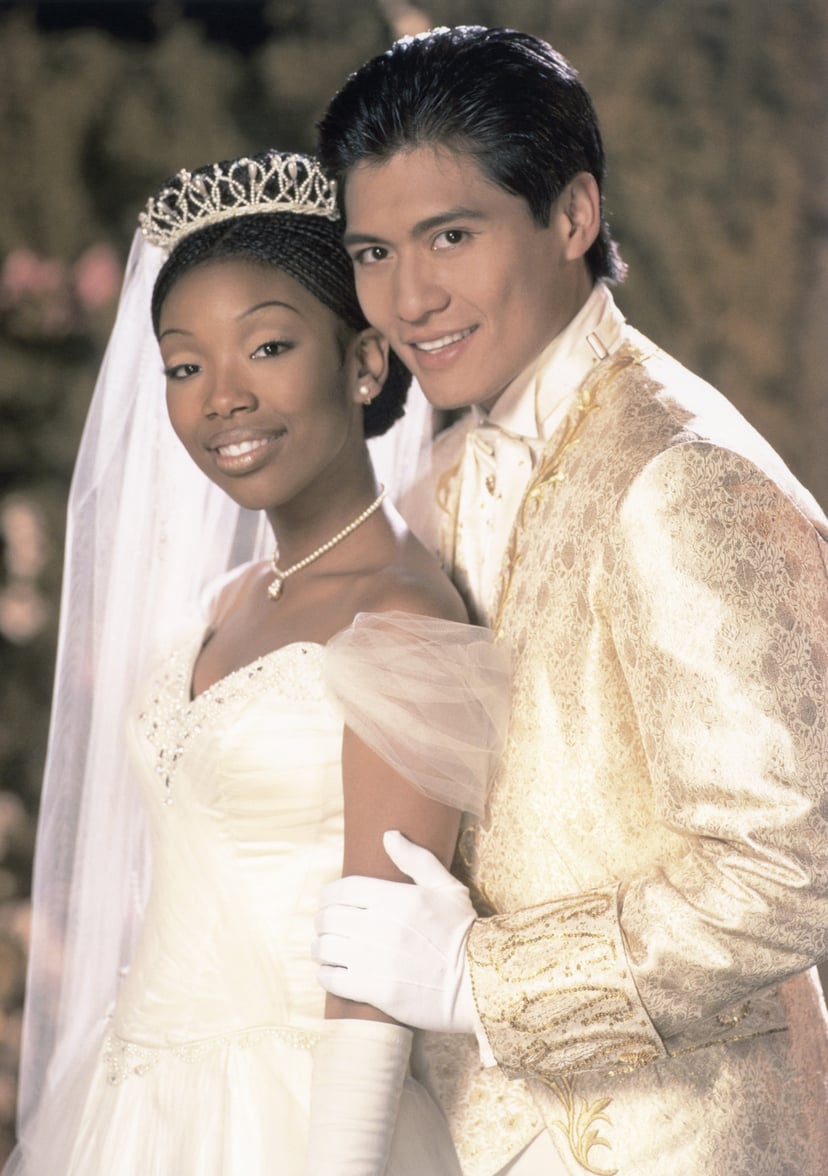 CINDERELLA, from left: Brandy Norwood, Paolo Montalban, 1997. photo: Neal Preston/ ABC /Courtesy Everett Collection