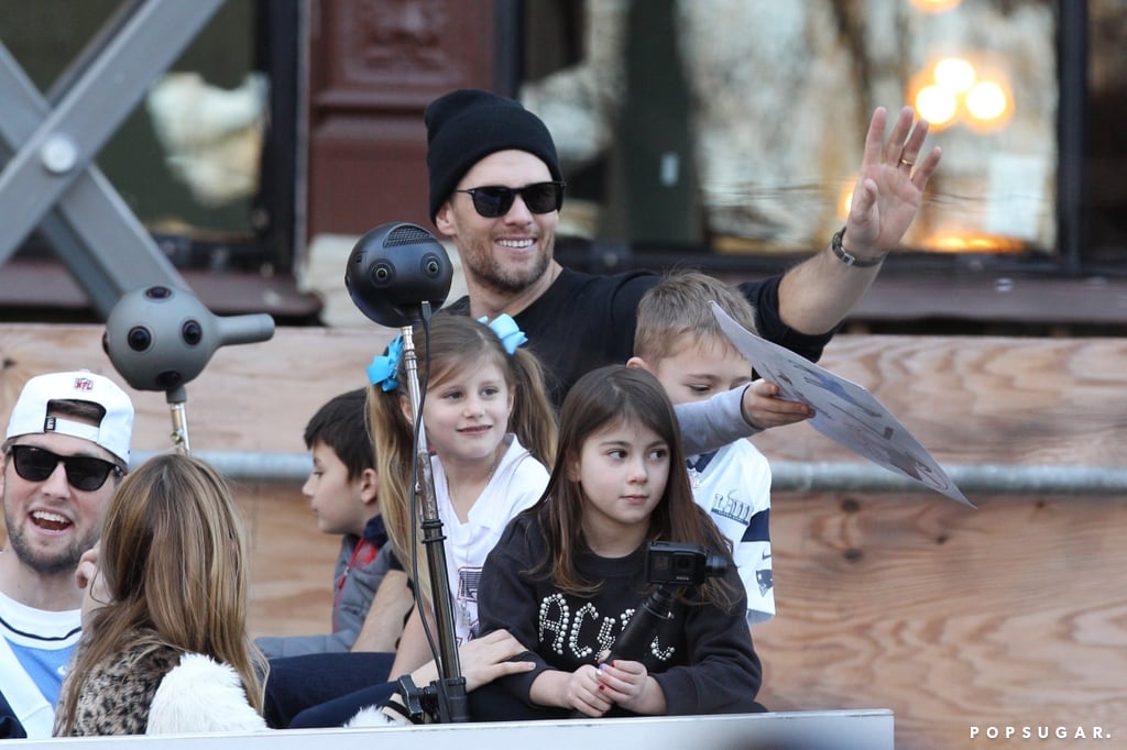 Tom Brady and His Family at 2019 Super Bowl Parade