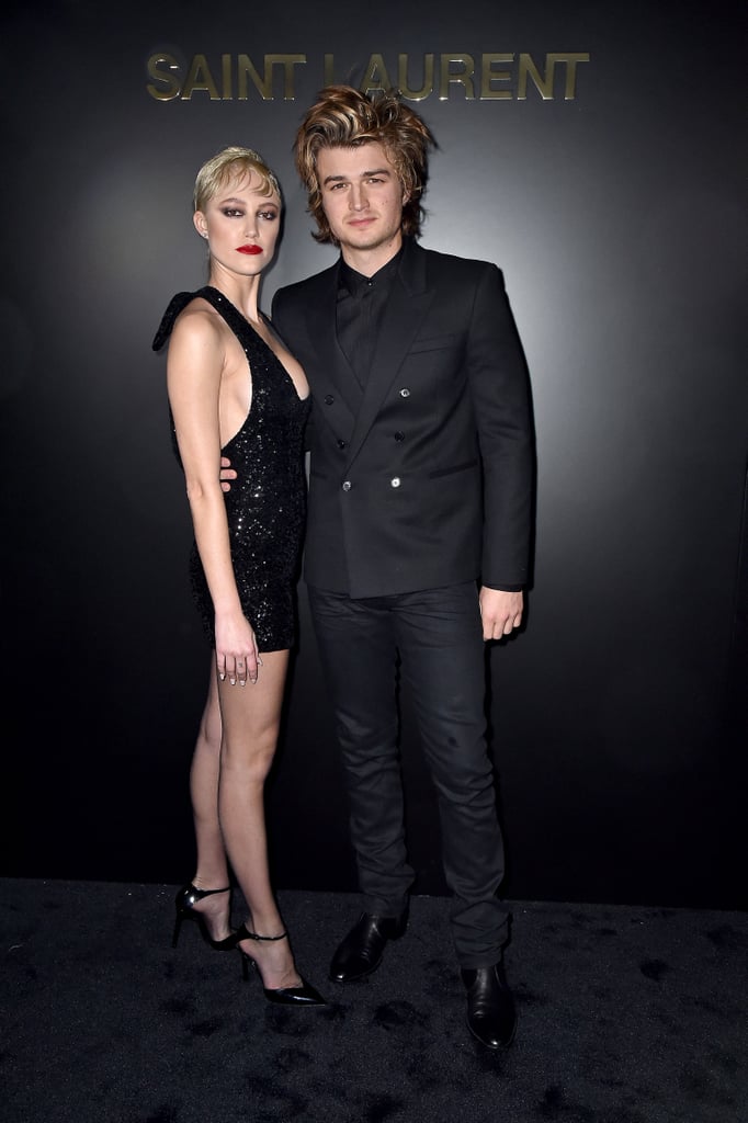 Joe Keery Debuts Blond Highlights February 2020