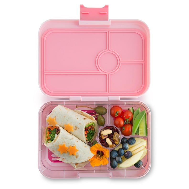 Modetro Bento Lunchbox - 3 Portion Control Compartments, Insulated Lunch Bag,  Ultra Slim, Leak Proof (Dark Gray) 