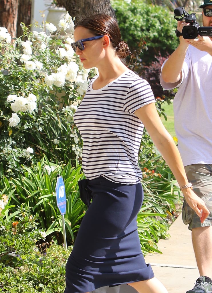 Jennifer Garner at Church in LA July 2016