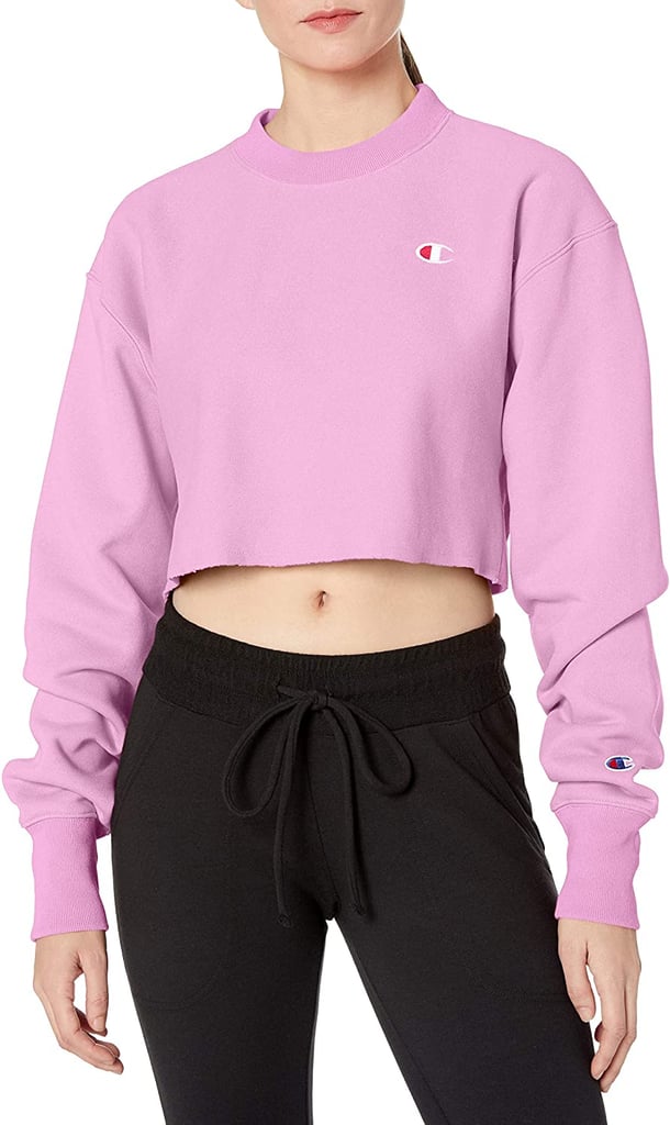 Champion Life Reverse Weave Cropped Cut Off Crew