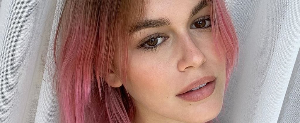 Kaia Gerber on Dyeing Her Hair Punk Pink: "I Wanted to Look Like Kurt Cobain"