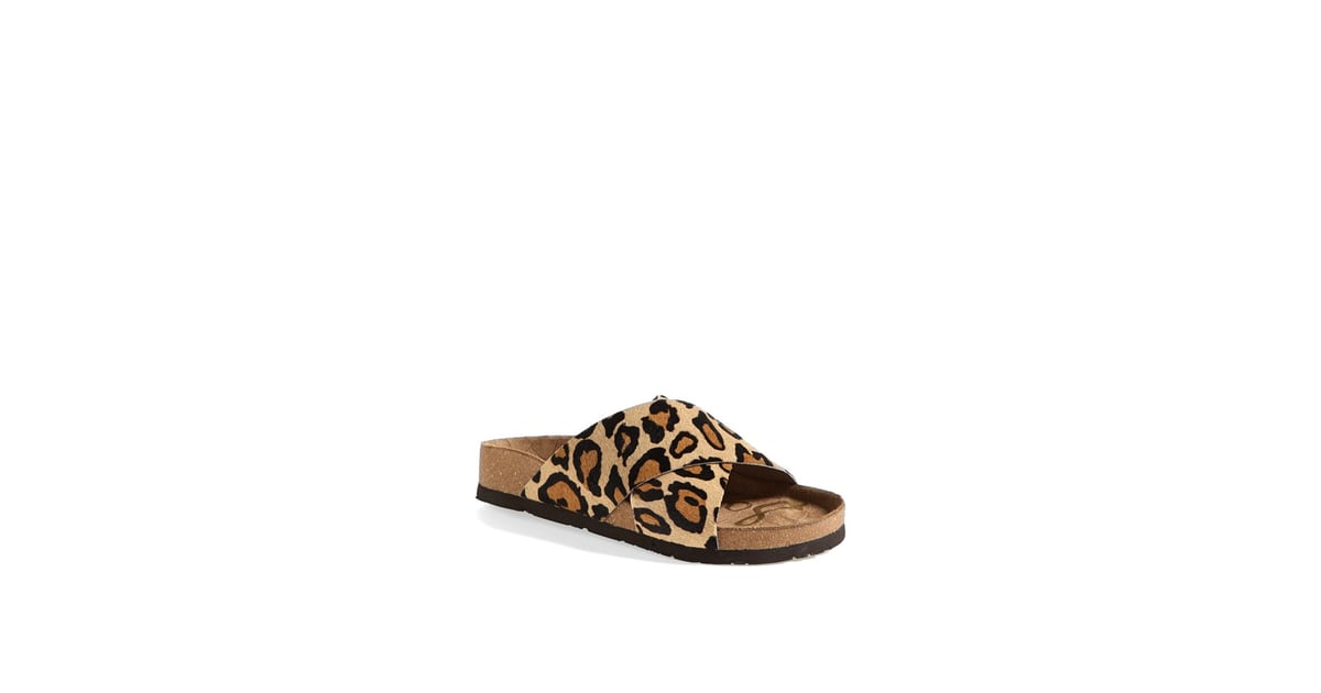 sam edelman sandals animal print