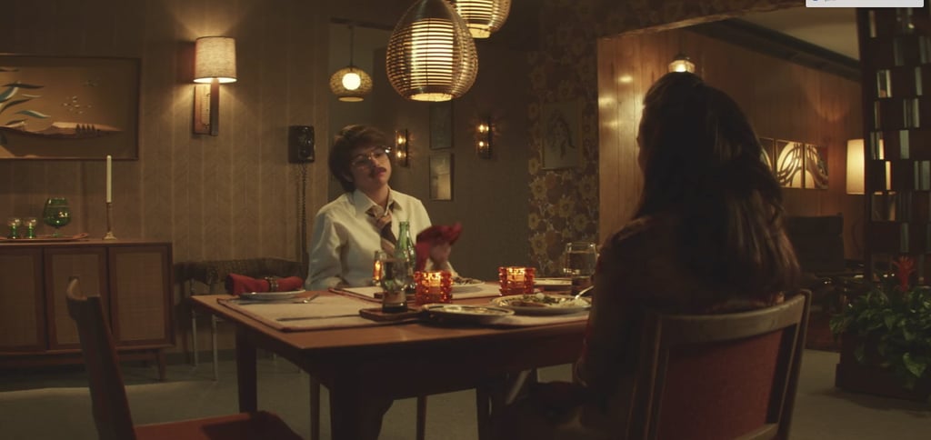 The Couple Eat Dinner Downstairs