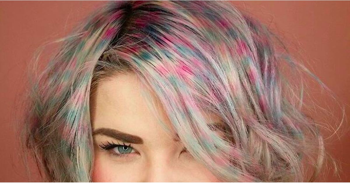 Confetti Hair Color Trend POPSUGAR Beauty