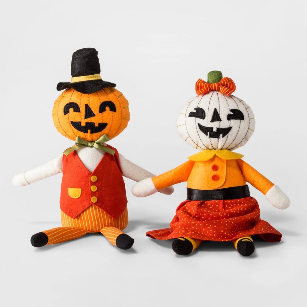 Mr. and Mrs. Pumpkin Soft Figures