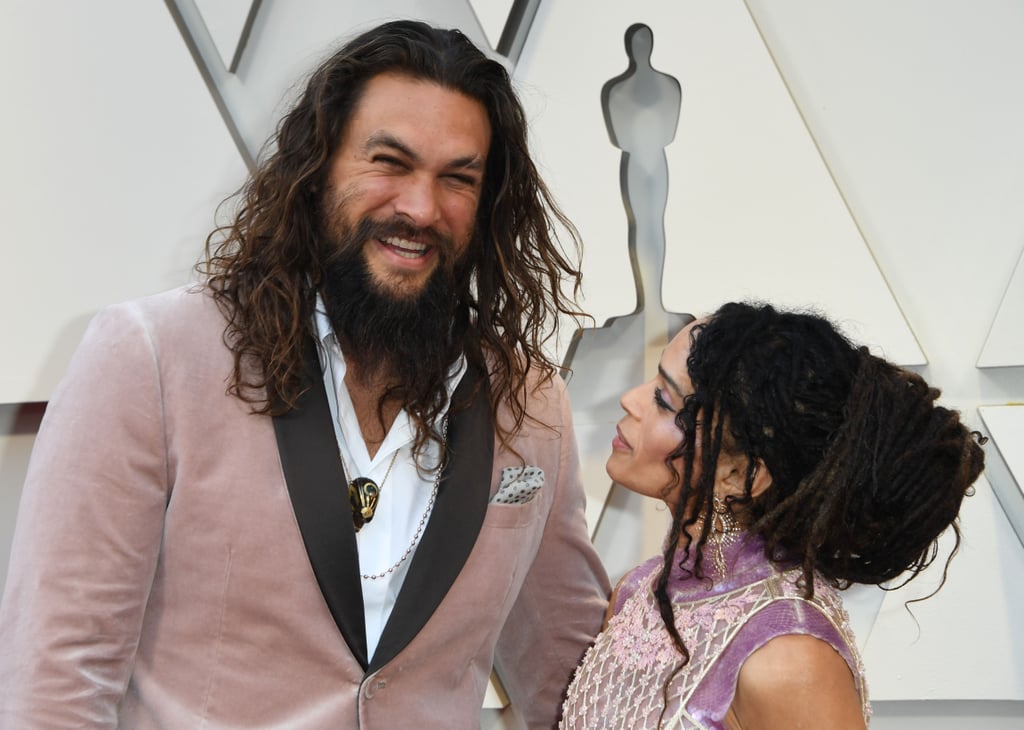 Jason Momoa and Lisa Bonet at the 2019 Oscars