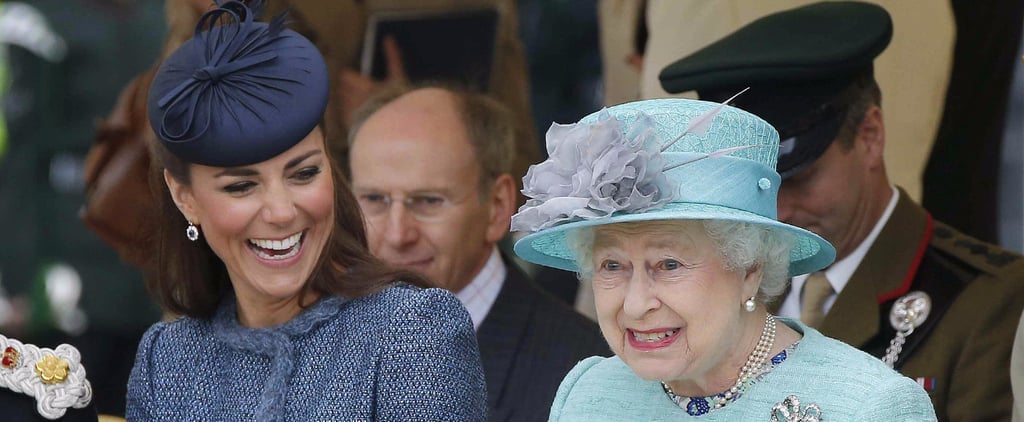 Pictures of Kate Middleton With the Queen
