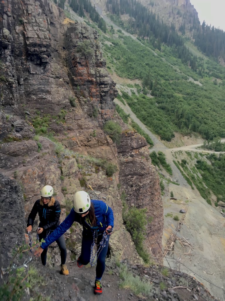 Telluride's Via Ferrata in Colorado