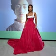 Lori Harvey Styled a Micro Bra Top With a Ball Skirt For Harper's Bazaar Party