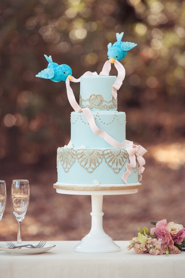 Cinderella Bird Cake