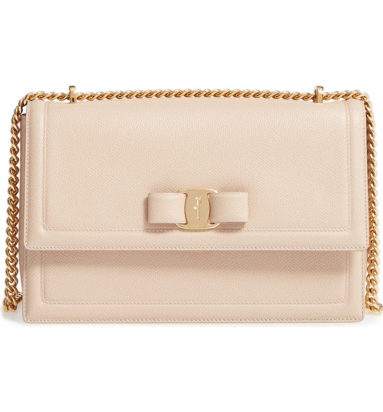 Salvatore Ferragamo Medium Leather Shoulder Bag
