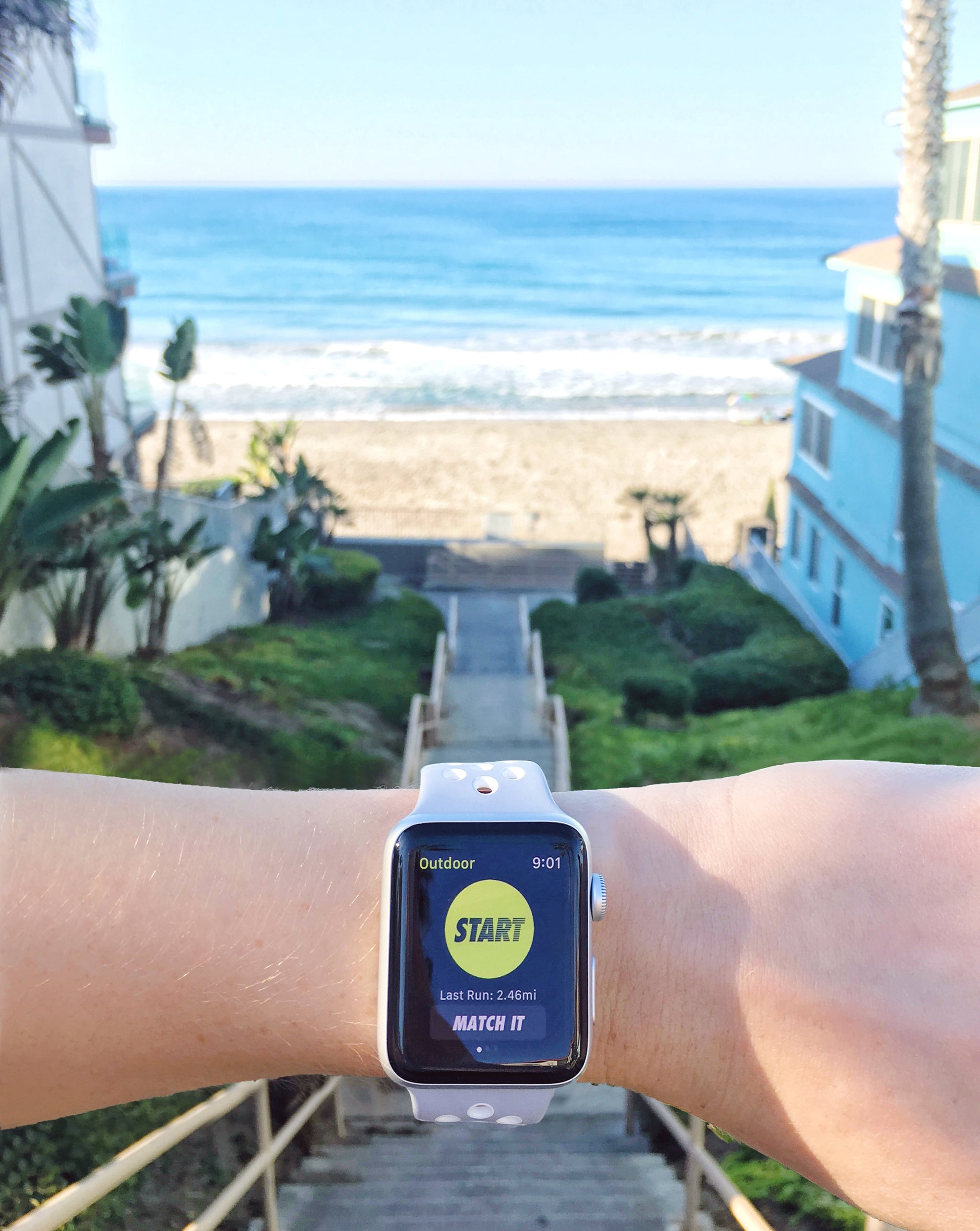 connect fitbit to nike run