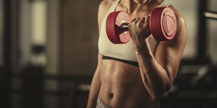 Arms And Abs Workout With Dumbbells Popsugar Fitness