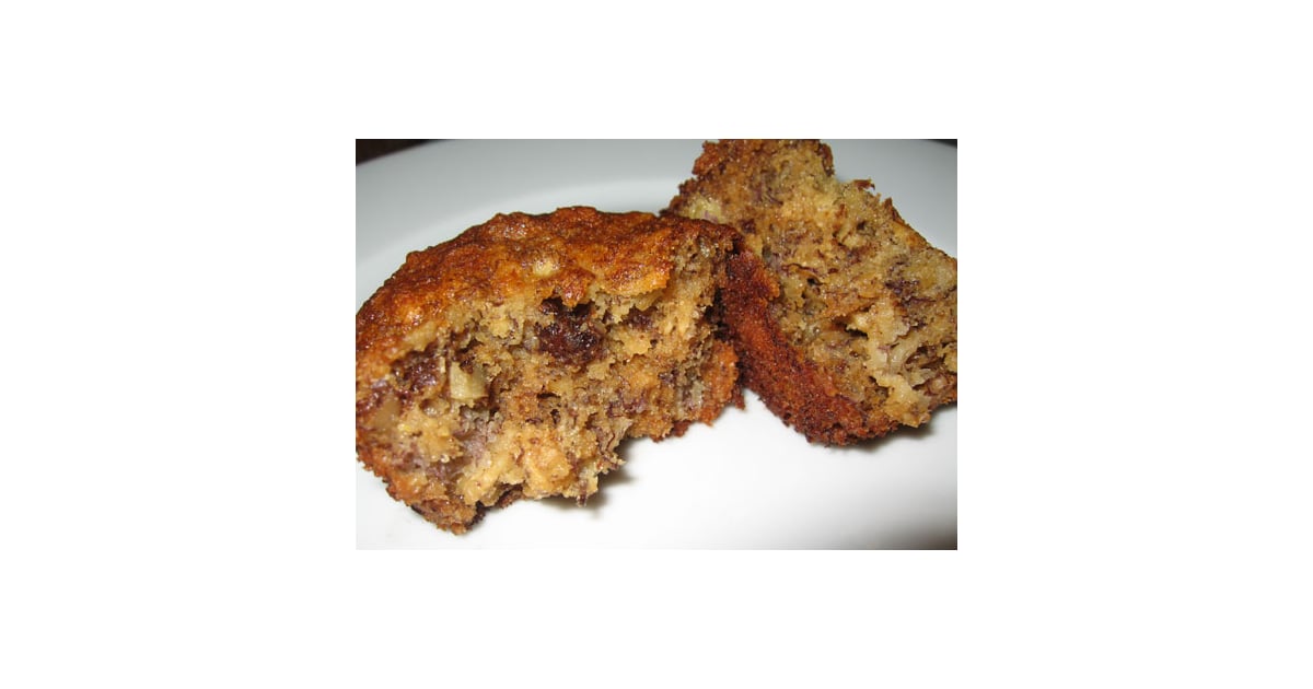 Banana Yogurt Walnut Muffins