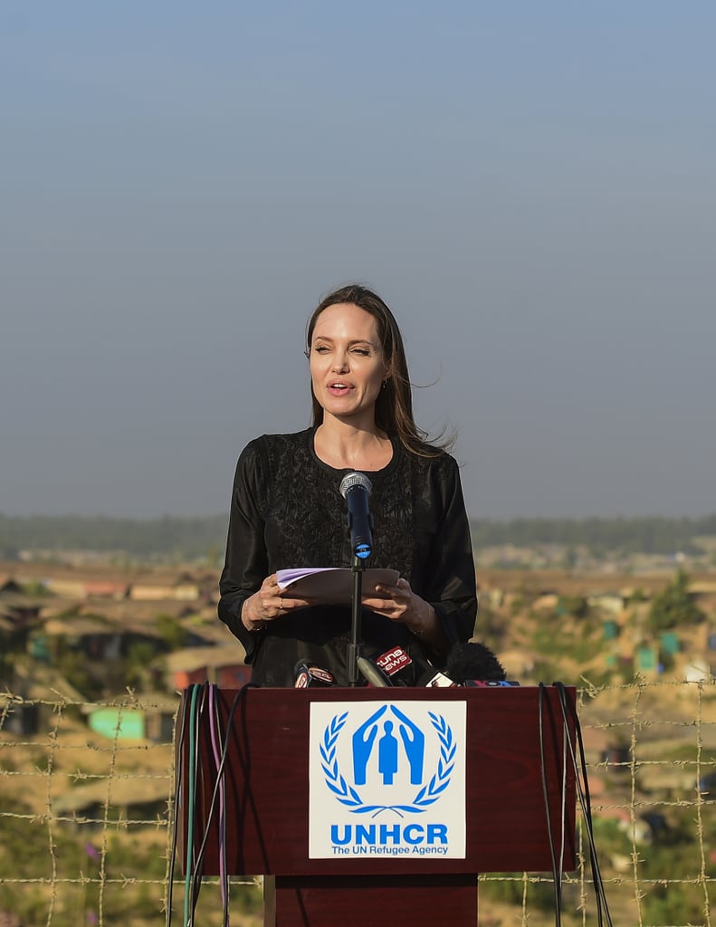 Angelina Jolie in Bangladesh Pictures February 2019