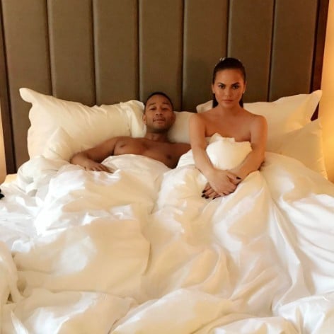 Chrissy Teigen and John Legend Met Gala Instagram 2017