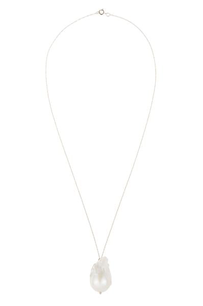 Donni June 18" White Pearl Necklace