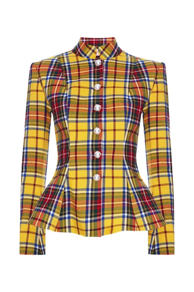 Amuse Bouche Tartan Yellow Jacket