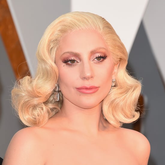 Lady Gaga Hair and Makeup at the 2016 Oscars