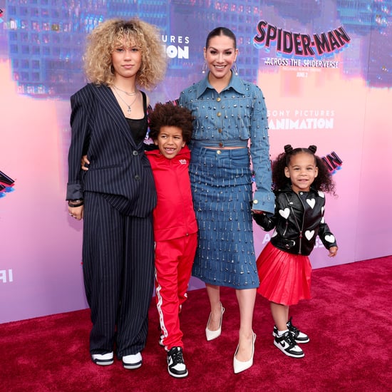 Allison Holker's Kids at Spider-Man: Across the Spider-Verse