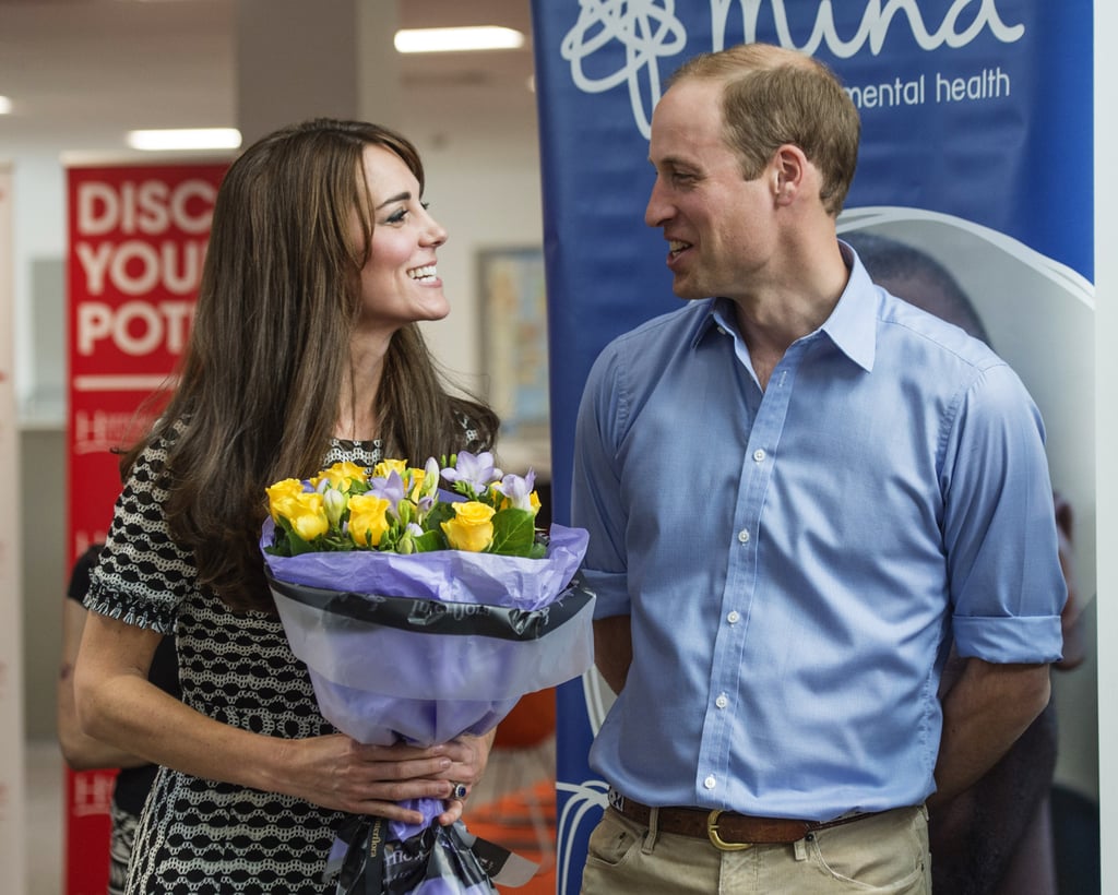 The couple only had eyes for each other during an official appearance at Harrow College in October.