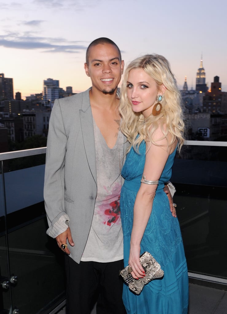 Ashlee Simpson and Evan Ross's Signature Red Carpet Pose