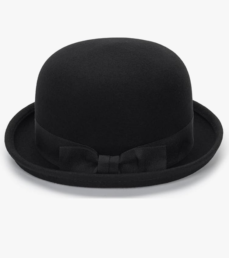 Eohak Black Bowler Hat