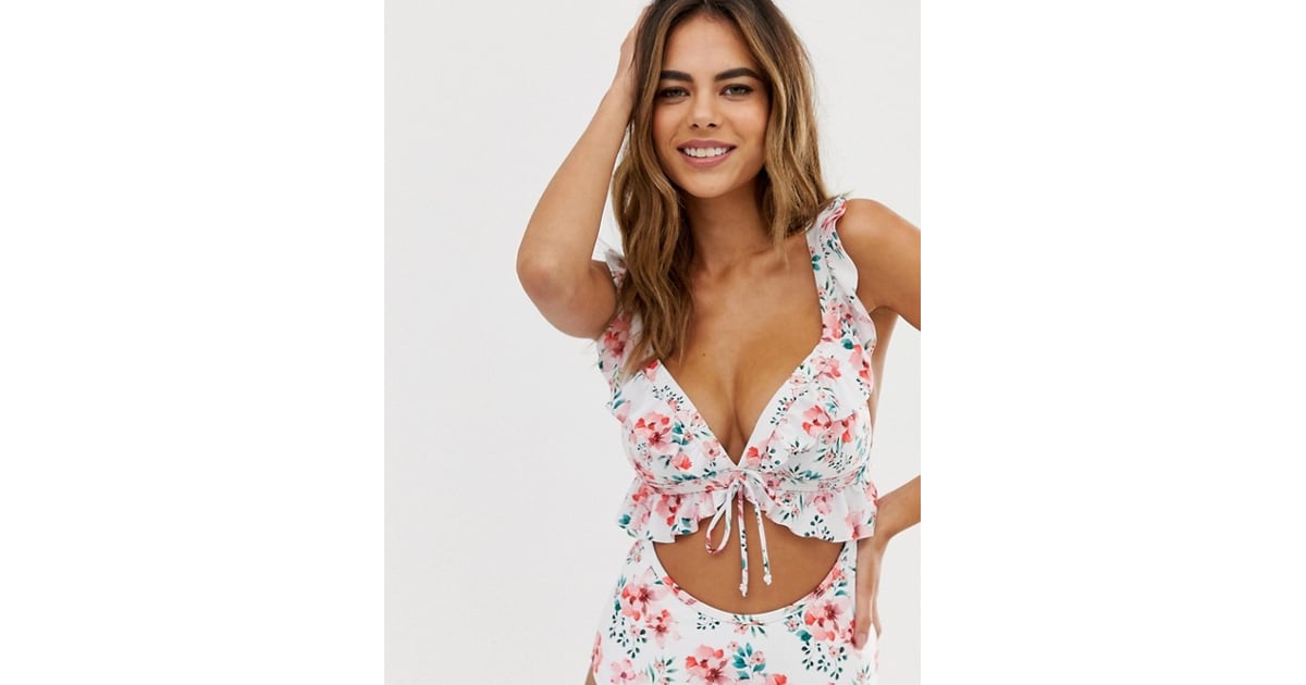 Peek & Beau Fuller Bust Exclusive Swimsuit in Floral Print, Fashion-Forward, Flirty, and All Things Floral: Meet This Season's Hottest  Swimsuits