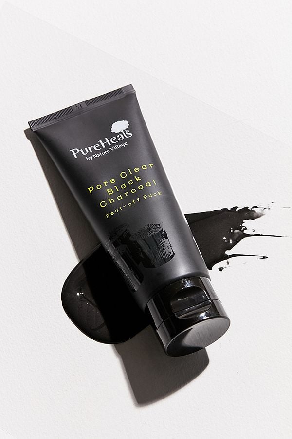 PureHeals Pore Clear Black Charcoal Peel-Off Mask Pack