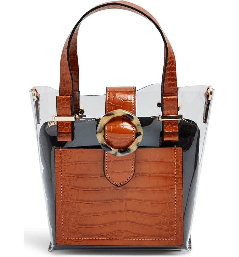 Topshop Tate Mix Tote Bag