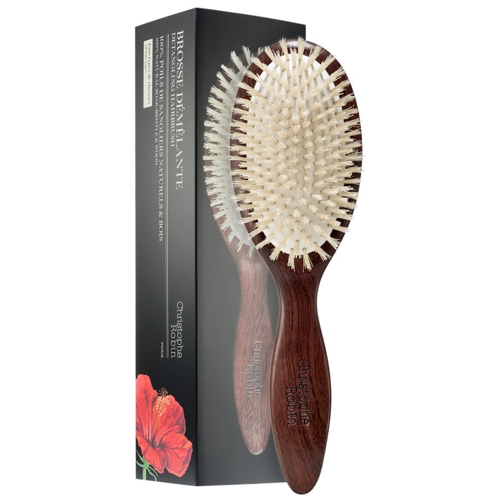 Christophe Robin Boar Bristle Detangling Paddle Hairbrush Best Hairbrushes at Sephora