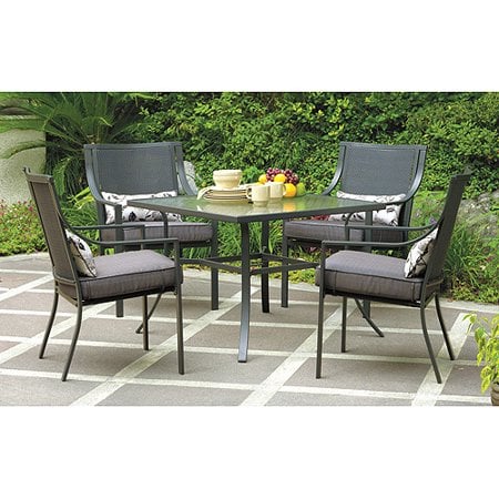 Mainstays Alexandra Square 5-Piece Patio Dining Set