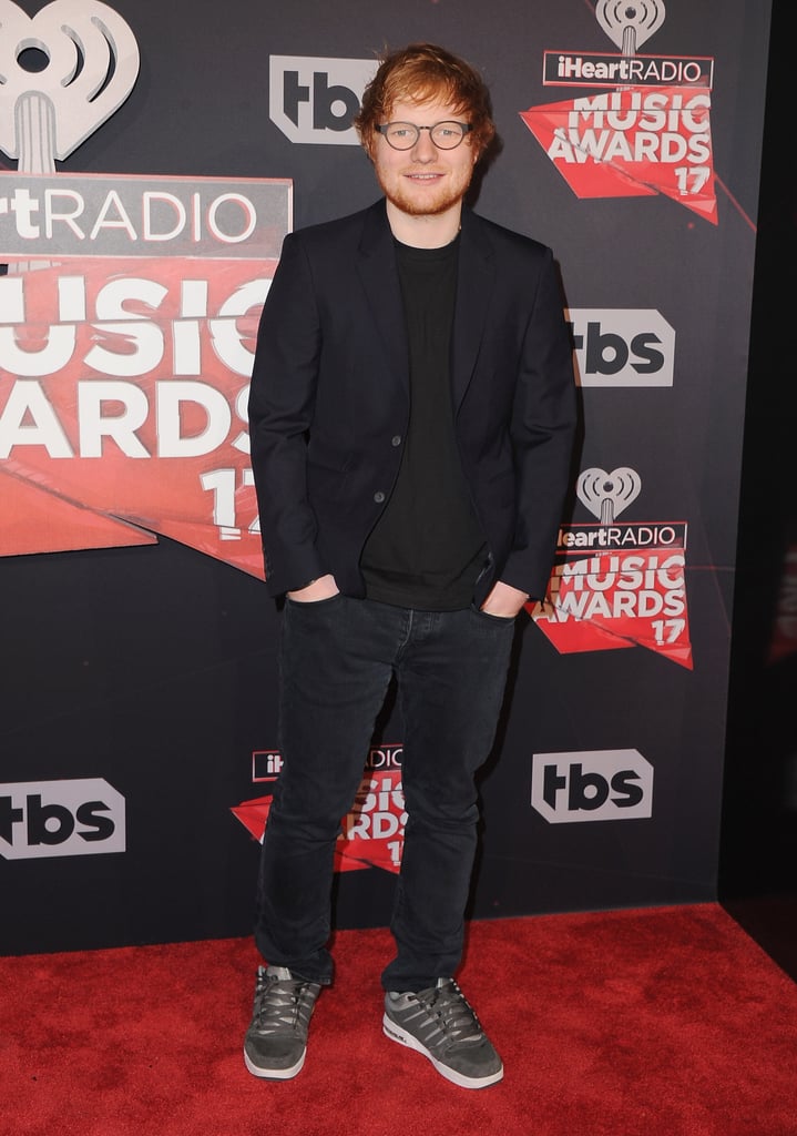 Ed Sheeran at iHeartRadio Music Awards March 2017